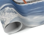 Landscapemountain,ski,snow,winter,active,air,cold, Geschenkpapier (Rolleneckpunkt)