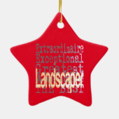 Landscaper Extraordinator Keramik Ornament (Hinten)