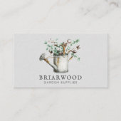 Landscaper Gardener Greenery Square Business Card Visitenkarte (Vorderseite)