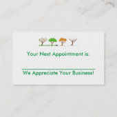 Landscaper Lawn Care Termin Geschäft (Rückseite)