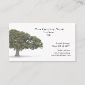 Landscaper Tree Trimmer Business Card Visitenkarte (Vorderseite)