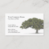 Landscaper Tree Trimmer Business Card Visitenkarte (Vorderseite)