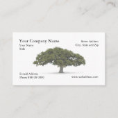 Landscaper Tree Trimmer Business Card Visitenkarte (Vorderseite)