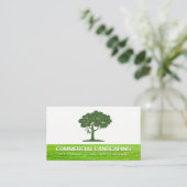 Landscaper Trimming Tree | Gras Visitenkarte (Stehend Vorderseite)