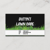 Landscaper-Visitenkarte für den Wäscheservice Visitenkarte (Vorderseite)