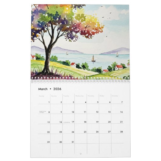 Landscapes Kalender (Mär 2026)