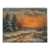 Landscapes of the seasons Template Kalender (Titelbild)
