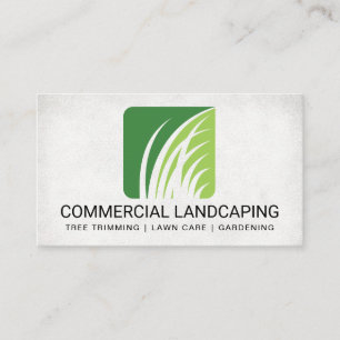 Landscaping Architect   Gras-Logo Visitenkarte
