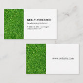 Landscaping Architect | Gras Visitenkarte (Vorne/Hinten)