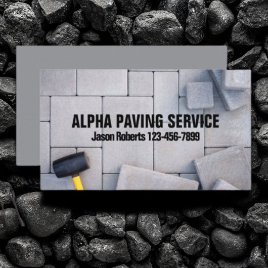 Landscaping Brick Paver Paving Stone Mauerwerk Visitenkarte