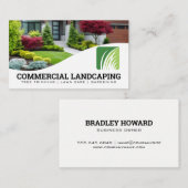 Landscaping | Bushes | Trees | Gardening Visitenkarte (Vorne/Hinten)