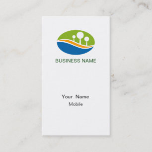 Landscaping Business Card Visitenkarte