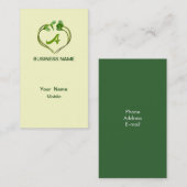 Landscaping Business Card Visitenkarte (Vorne/Hinten)