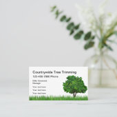 Landscaping-Dienste für Bäume Visitenkarte (Stehend Vorderseite)