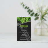Landscaping Garden Business Card Visitenkarte (Stehend Vorderseite)