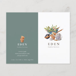 Landscaping Gardens Gebrauchsinformation Flyer