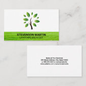 Landscaping | Grass and Tree Visitenkarte (Vorne/Hinten)