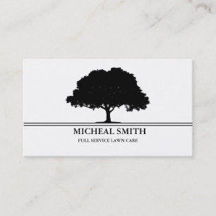 Landscaping Lawn Care Gardener Business Card Visitenkarte