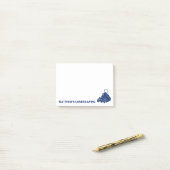 Landscaping Lawn Mowing Business Personalisiert Post-it Klebezettel (Auf Schreibtisch)