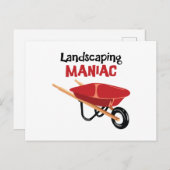 Landscaping Maniac Postkarte (Vorne/Hinten)