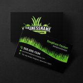 Landscaping Mowing Lawncare Visitenkarte