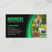 Landscaping Mowing Visitenkarte (Vorderseite)