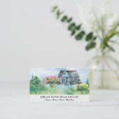 *~* Landscaping Realtor Moderne Rasenpflege Visitenkarte (Stehend Vorderseite)