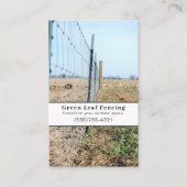 Landscaping Service Visitenkarte (Vorderseite)