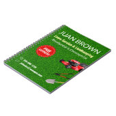 Landscaping Services | Lawn Care & Garden Design Notizblock (Linke Seite)