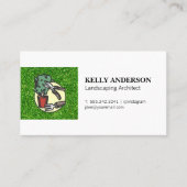 Landscaping-Tools | Gras Visitenkarte (Vorderseite)