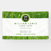 Landscaping von Lawn Care Simple Business-Logos Banner (Horizontal)