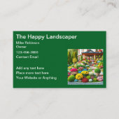 Landscaping Zuhause Landscaper Business Cards Visitenkarte (Vorderseite)