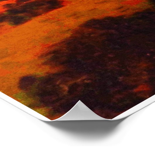 Landschaft #11 poster (Ecke)