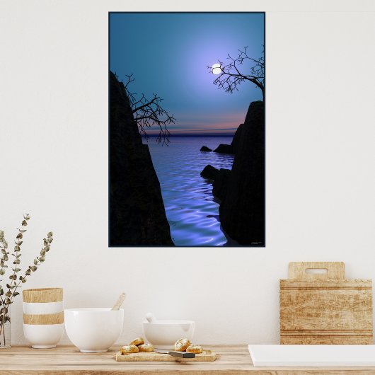 Landschaft 12-217-1 poster (Küche)