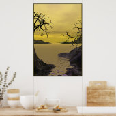 Landschaft 12-219-3 poster (Küche)