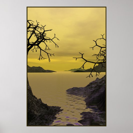 Landschaft 12-219-3 poster (Vorne)