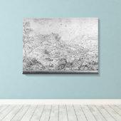 Landschaft, 1553 leinwanddruck (Insitu (Holzboden))