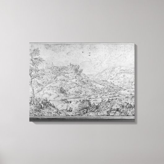 Landschaft, 1553 leinwanddruck (Vorderseite)