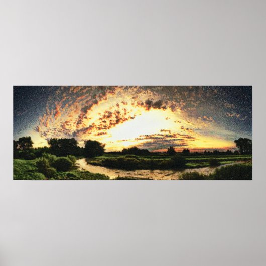 Landschaft 16 Myk Poster (Vorne)