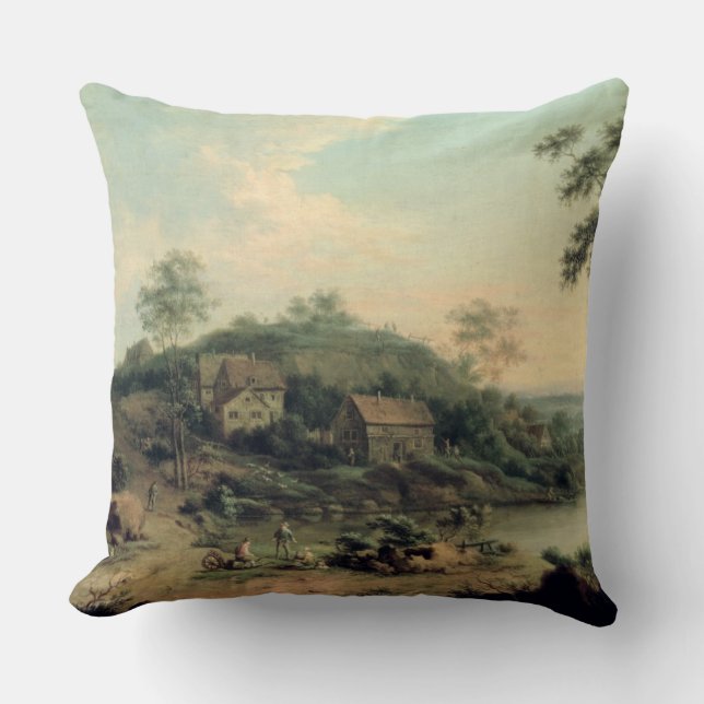 Landschaft, 1758 kissen (Vorderseite)