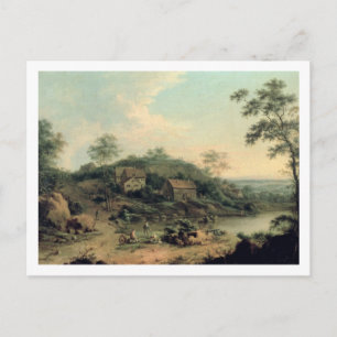 Landschaft, 1758 postkarte