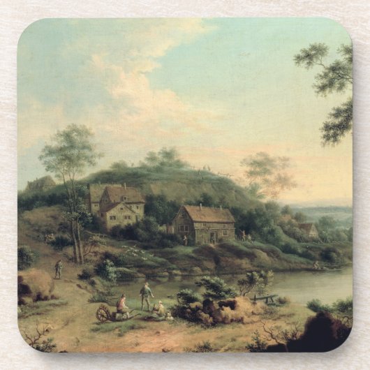Landschaft, 1758 untersetzer (Vorderseite)