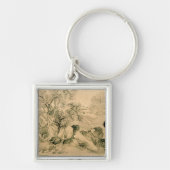 Landschaft, 1771 schlüsselanhänger (Vorne)