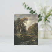 Landschaft, 1850 postkarte (Stehend Vorderseite)