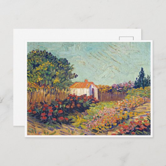 Landschaft (1925-1928) postkarte (Vorne/Hinten)