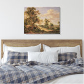 Landschaft, 19. Jahrhundert Leinwanddruck (Insitu (Schlafzimmer))