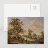 Landschaft, 19. Jahrhundert Postkarte (Vorne/Hinten)
