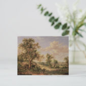 Landschaft, 19. Jahrhundert Postkarte (Stehend Vorderseite)