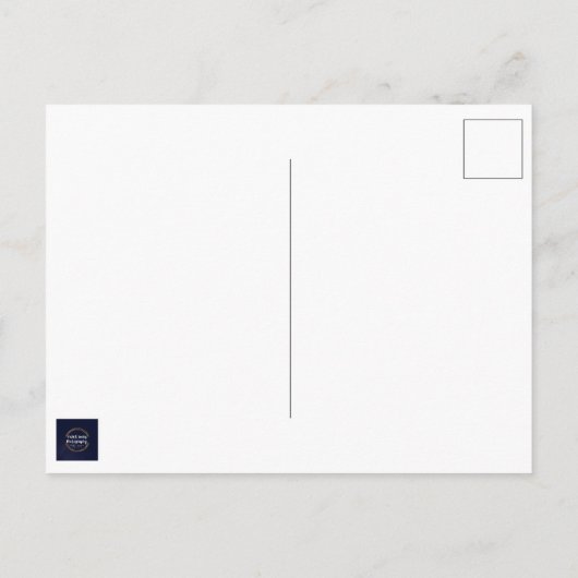 Landschaft 1 Postkarte (Rückseite)