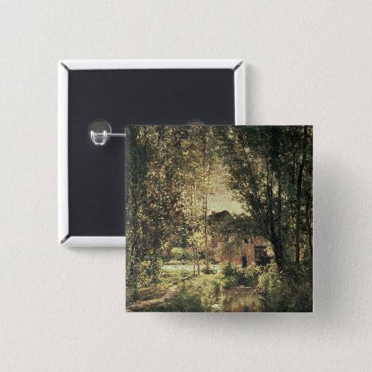 Landschaft 2 button (Vorne & Hinten)